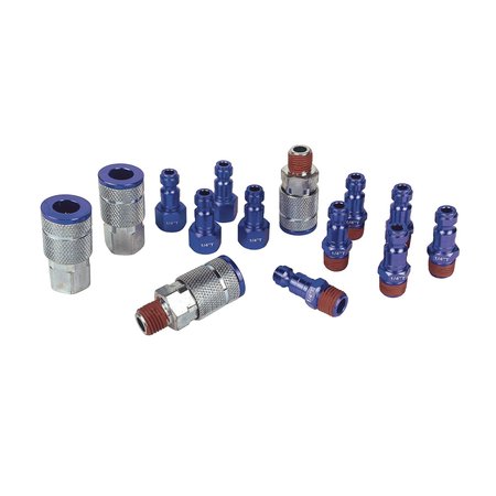 PRIMEFIT 14 Piece Air Accessories Kit T/Automotive Style Blue TK7001-14B